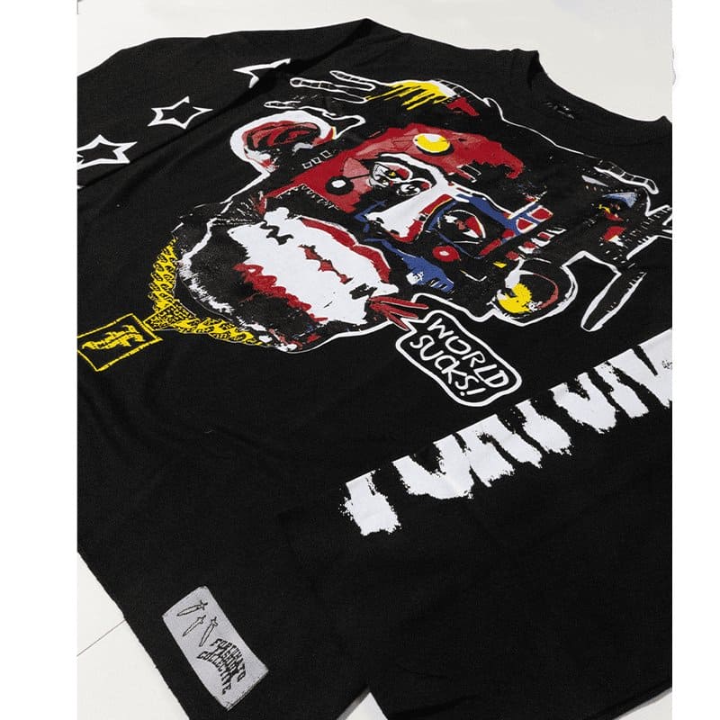 "World Sucks" Long sleeve Tee - Fortunato Fashion Collective